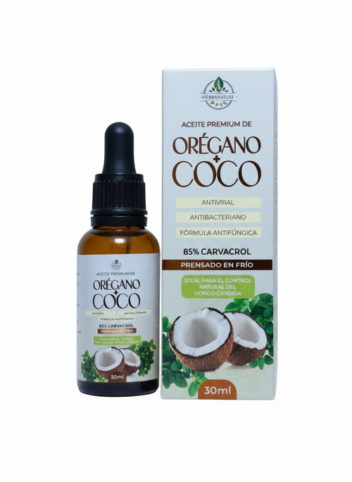 ACEITE DE OREGANO + COCO
